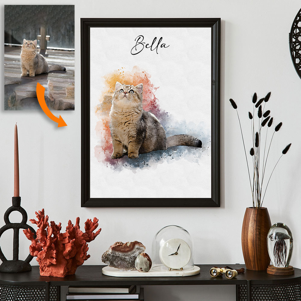 Pet Portrait Custom - Изготовленный на заказ портрет домашнего животного