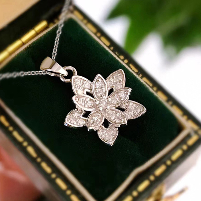 Ожерелье с цветком из стерлинг – обзор и цена Birth Flower Necklace